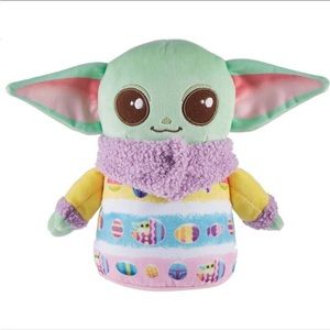 Star Wars the Mandalorian Grogu Easter Plush Disney Mattel
